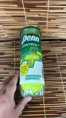 Penn Control Plus Tennis Balls USTA Approved Kids Reduced Speed 3 Balls